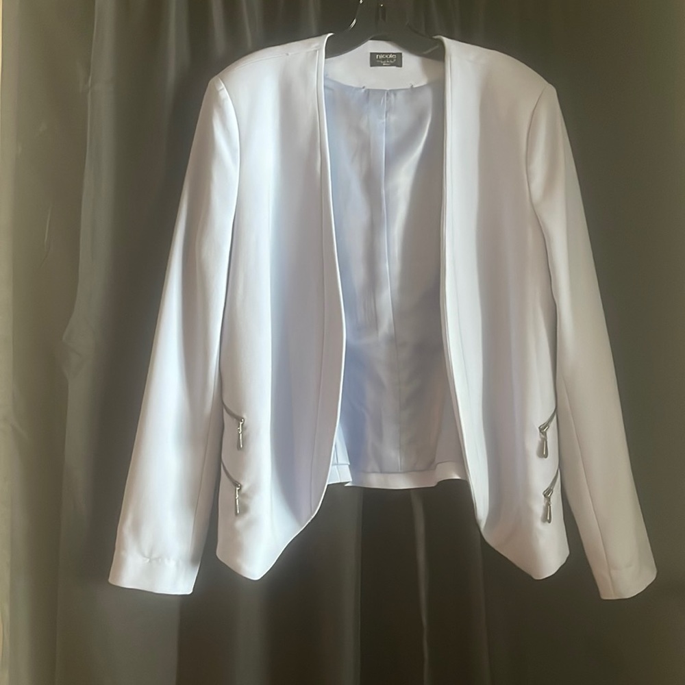 Powder blue blazer